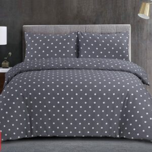 🌟DIMOND-WHITE DOTS ON GREY🌟