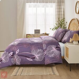 🌟SIMBOISE-PURPLE FLOWERS & LEAFS🌟
